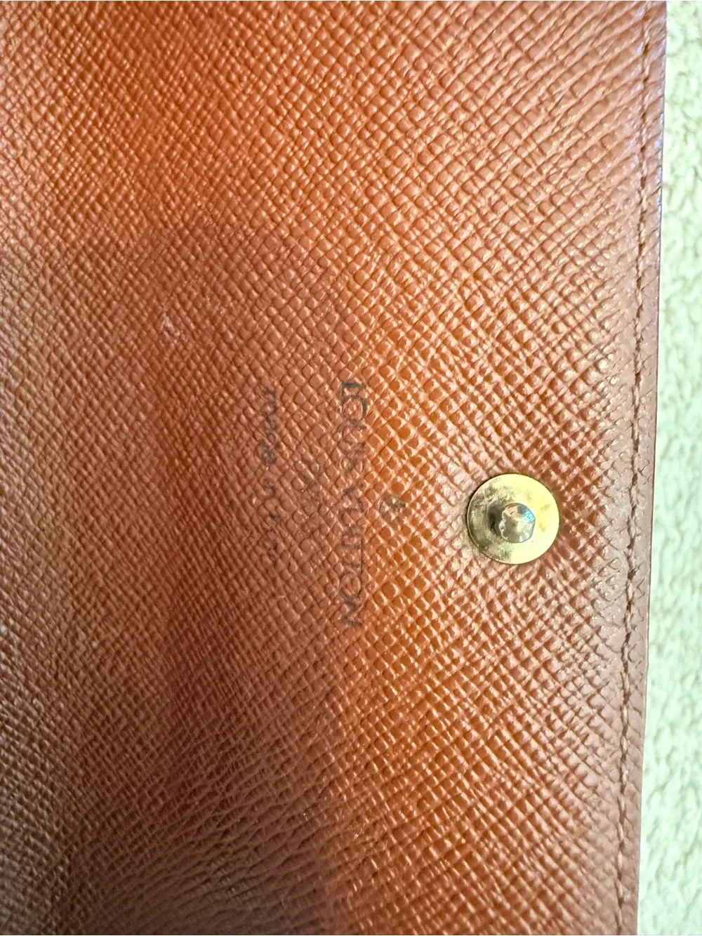Louis Vuitton Monogram Continental Wallet - Dark Brown with Gold Snap